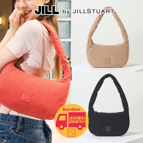 ショルダーバッグ・ポシェット JILLSTUART [EDDY] CORDUROY HALF MOON BAGUETTE BAG BBH5925