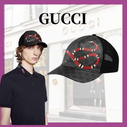 スネーク GUCCI(グッチ) 帽子(メンズ) - 海外通販のBUYMA