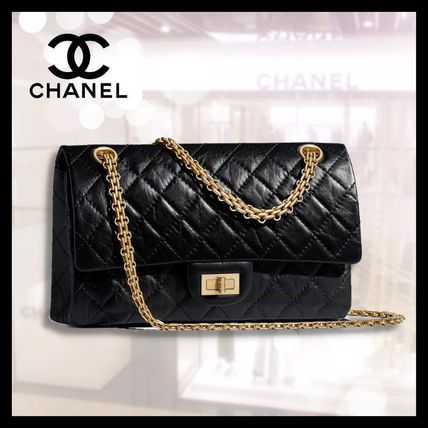 2.55 CHANEL x バッグ・カバン(レディース) - 海外通販のBUYMA 程度極上 【極美品&レア】CHANEL 2.55 ミニバッグ ブラックカーフスキン ショルダーバッグ