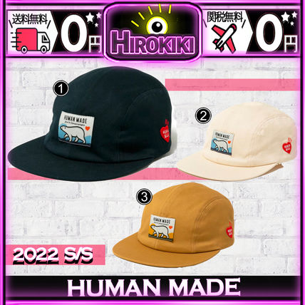 HUMAN MADE Caps Unisex Street Style Collaboration Caps