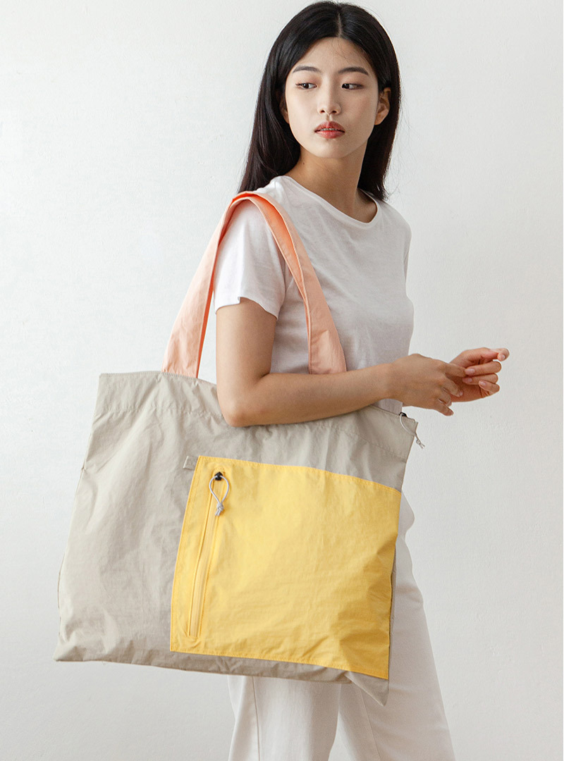 ithinkso□Come-Bag Pocketable エコバッグ ショルダーバッグ