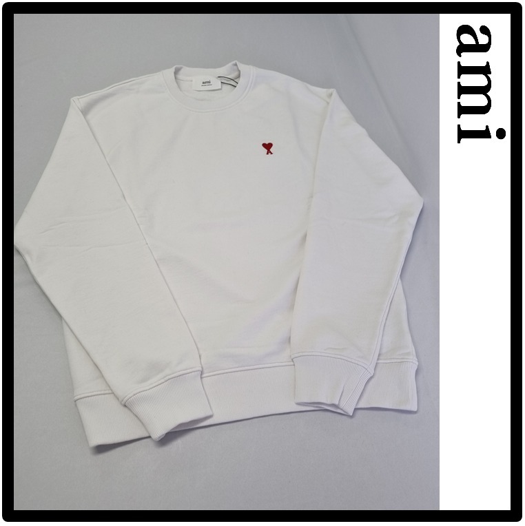 ★関税込★アミ★AMI★AMI de Coeur Sweatshirt White★