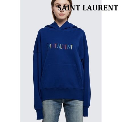 Saint Laurent x パーカー・フーディ(レディース) - 海外通販のBUYMA 大人気の商品 サンローラン パーカー フロントロゴ フーディ トレーナー ニット スウェット パーカー