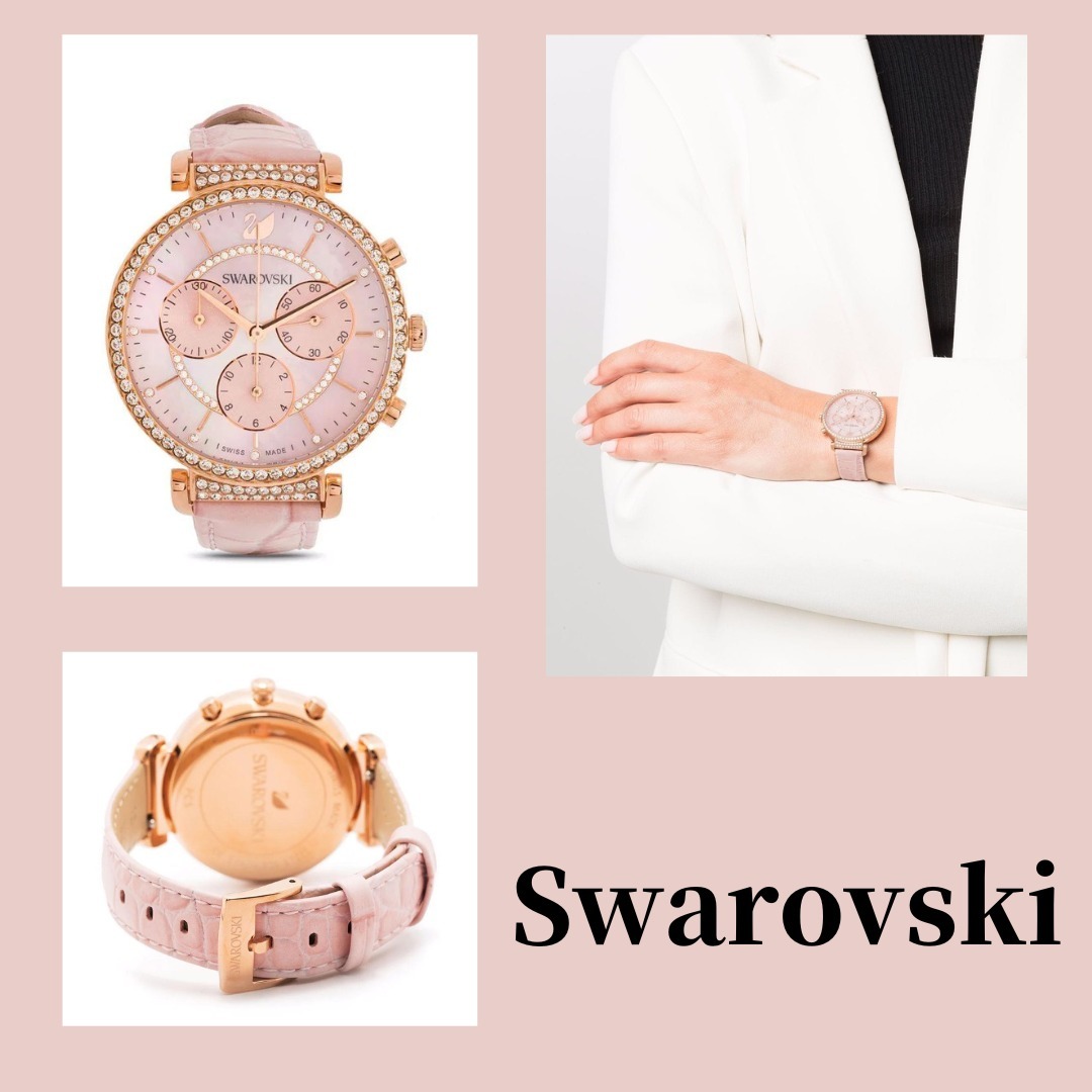 Swarovski Passage Chrono 36mm 腕時計 予約販売本 レディース