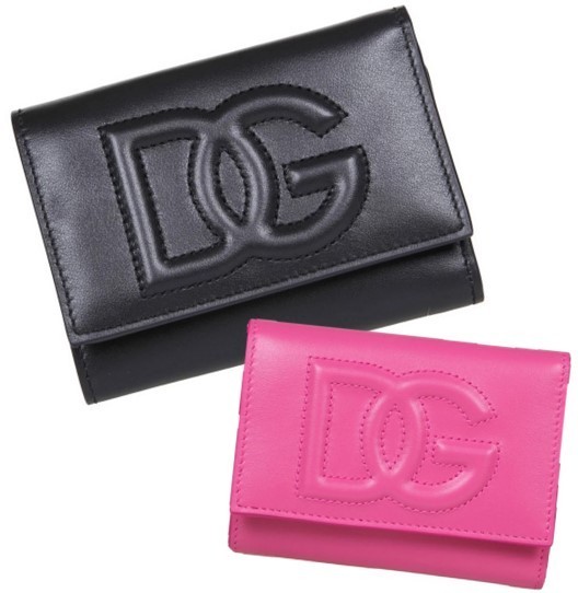 Dolce & Gabbana ロゴ 三つ折り コンパクト 財布 関税送料込