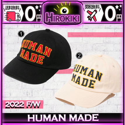 HUMAN MADE Caps Unisex Street Style Collaboration Caps