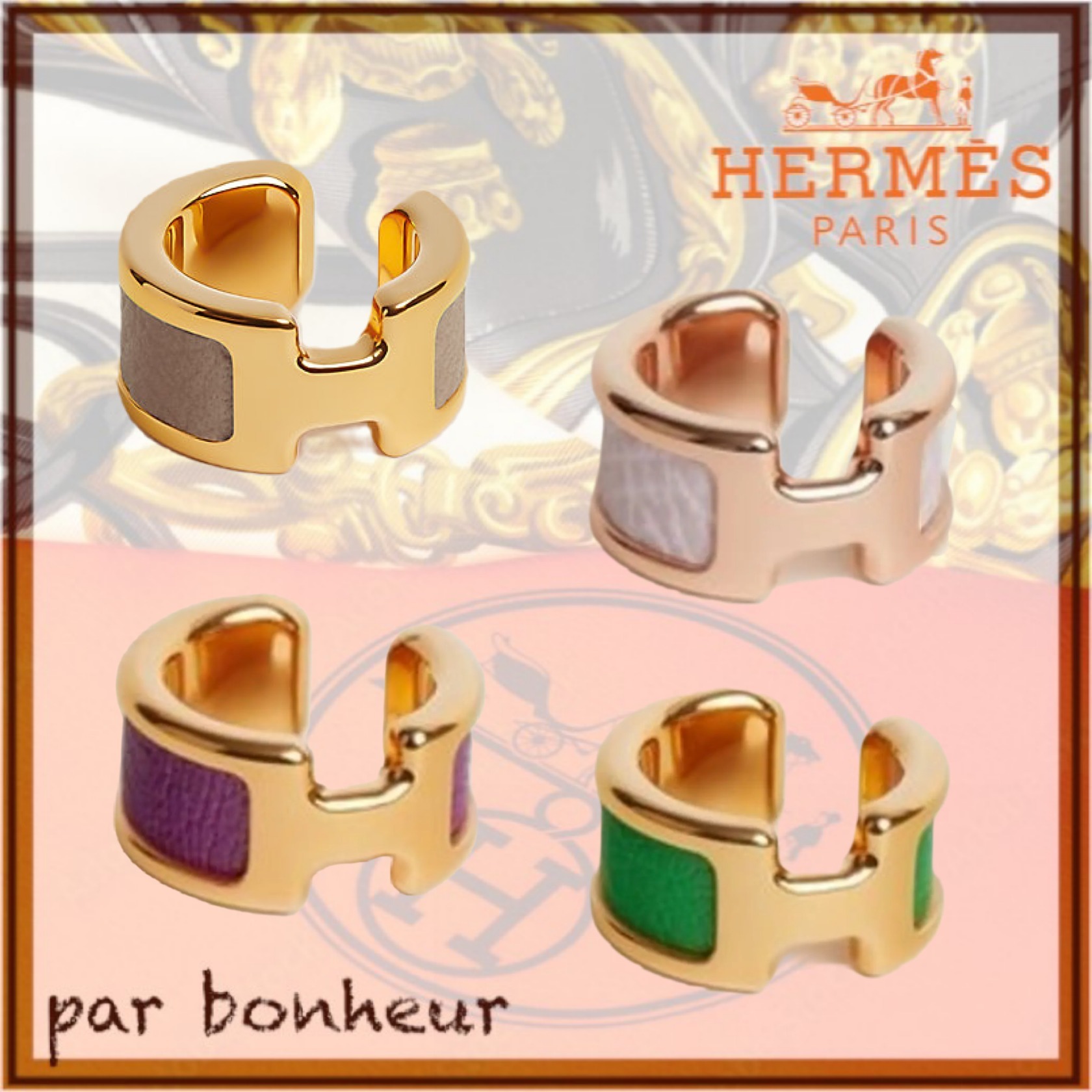 入手困難☆ HERMES ピアス《Olympe》 - www ...