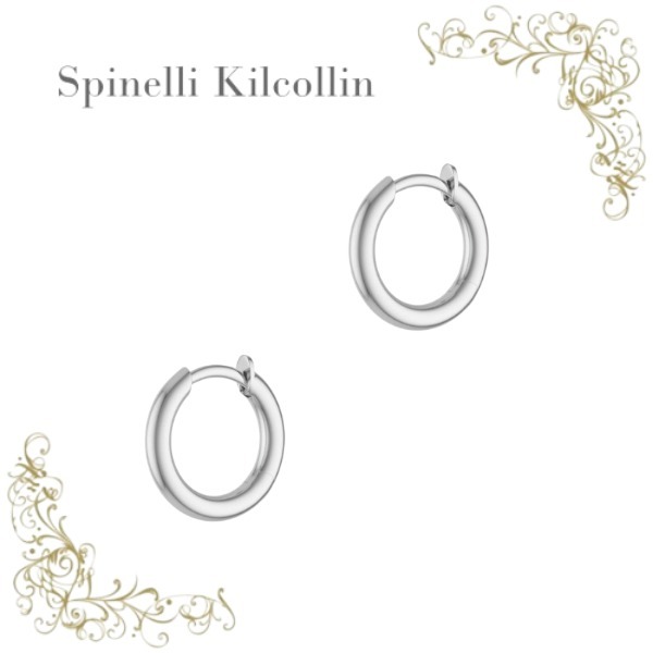 シンプル【Spinelli Kilcollin】マイクロフープ シルバーピアス
