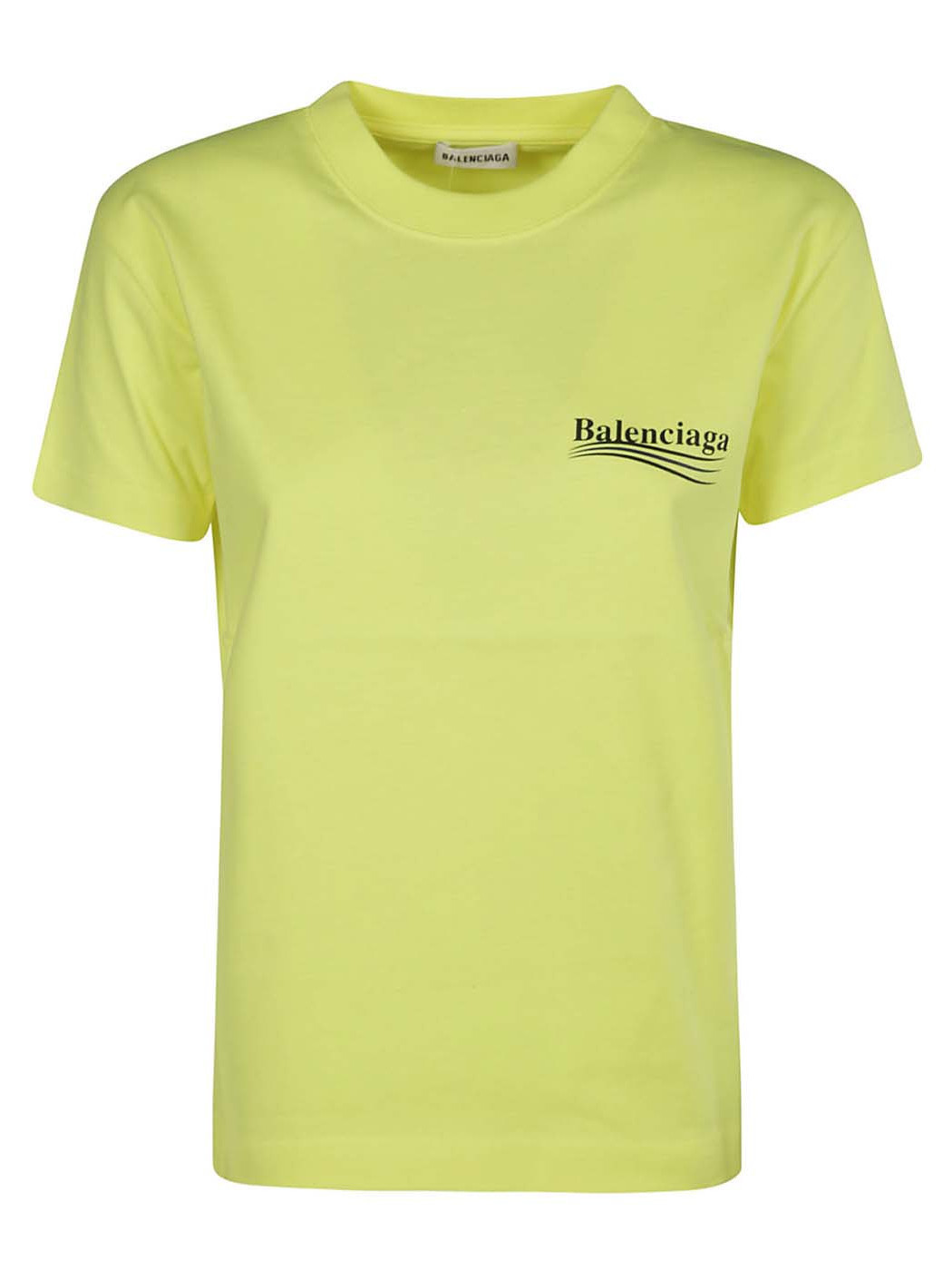 BALENCIAGA】POLITICAL CAMPAIGN COTTON T-SHIRT - bpconstructores.com