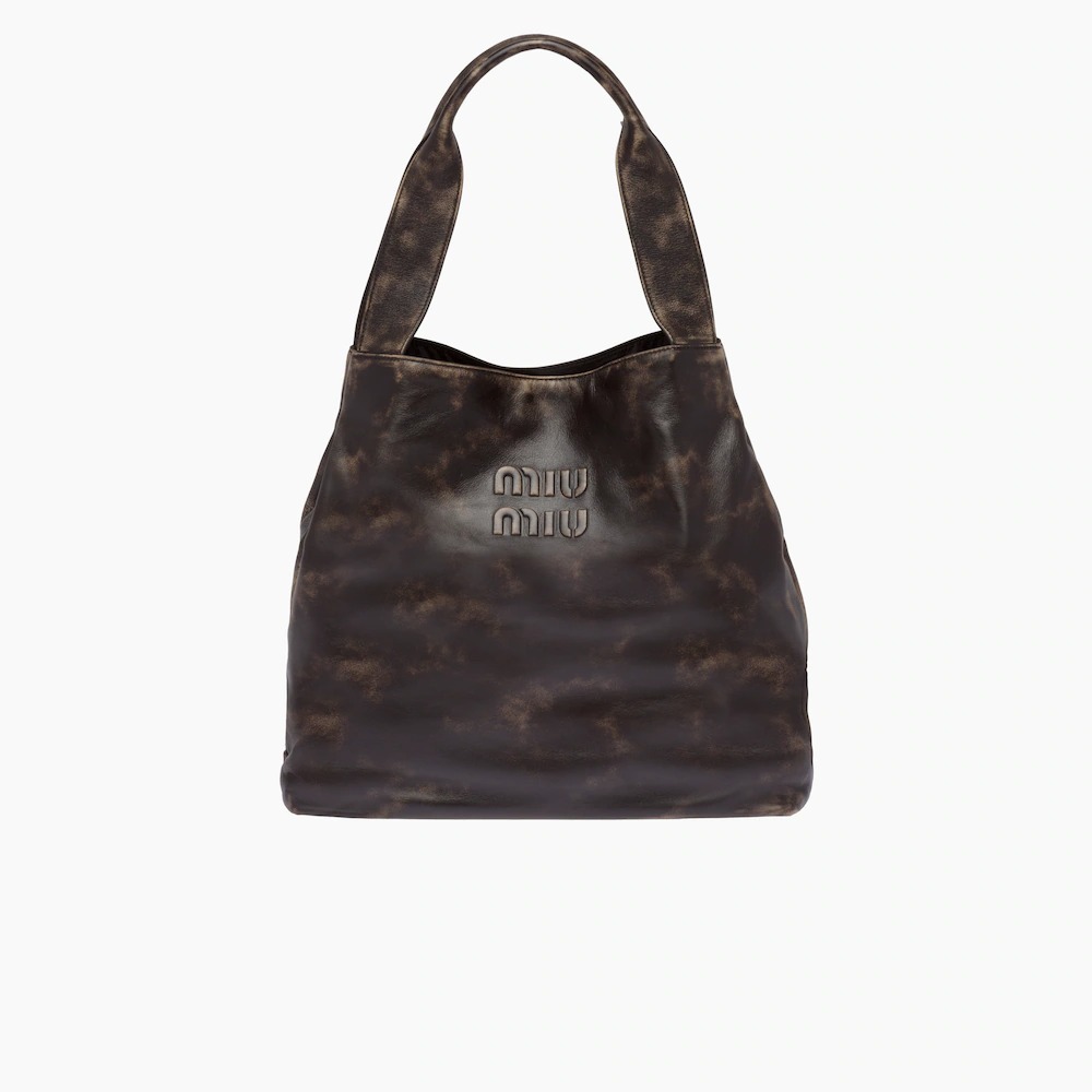 MIUMIU ナッパレザー ショルダーバッグ