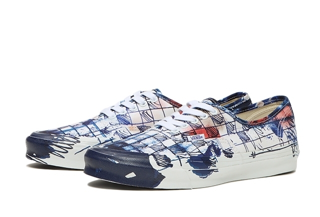国内配送 VANS x CONNOR TINGLEY OG AUTHENTIC LX T.WHITE /BLUE