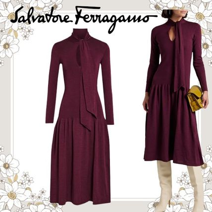 FERRAGAMO(フェラガモ) ワンピース(レディース) - 海外通販のBUYMA
