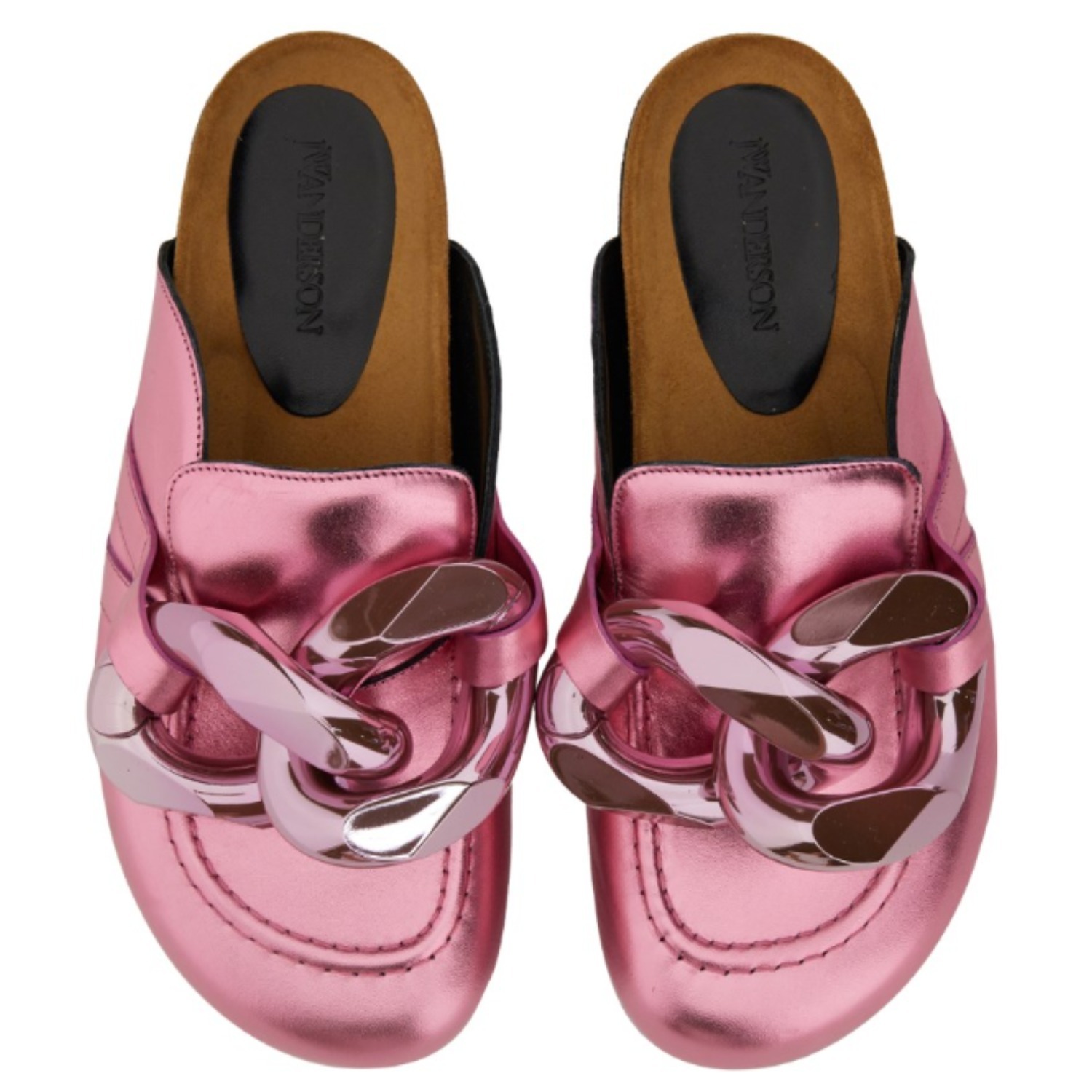 J W ANDERSON 25SS サンダル・ミュール マルチカラー JW ANDERSON サンダル Embellished leather slides 557854 (J W