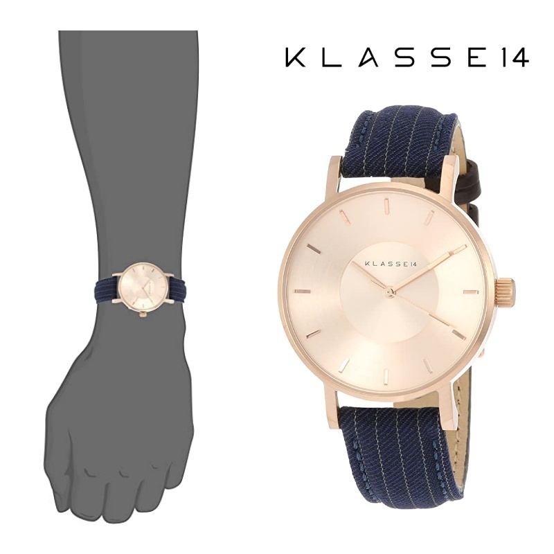 [関税込/国内発] KLASSE14 腕時計 VO17SA002W 36mm ブルー
