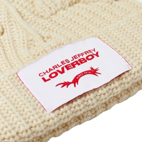 CHARLES JEFFREY LOVERBOY】ニット帽 猫耳 (Charles Jeffrey LOVERBOY