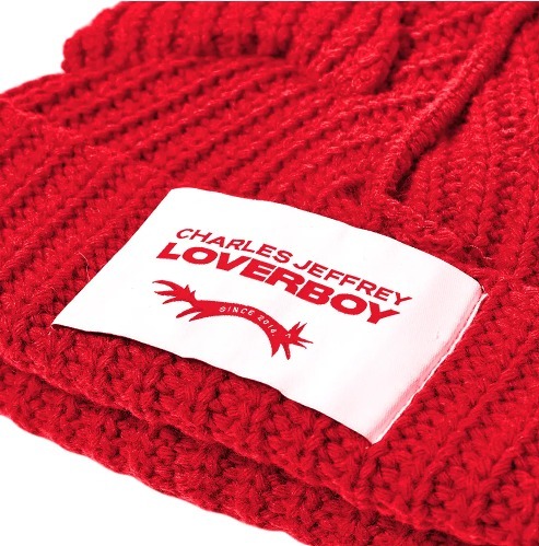 CHARLES JEFFREY LOVERBOY】ニット帽 猫耳 (Charles Jeffrey LOVERBOY