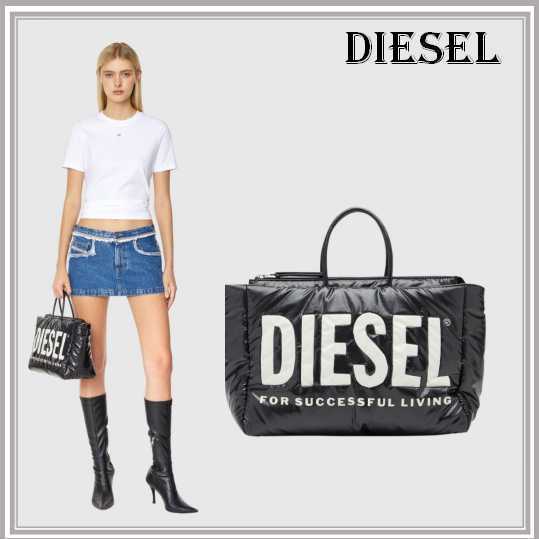 価格 【関税込】 DIESEL ディーゼル Puff Dsl M X トートバッグ - gorgas.gob.pa