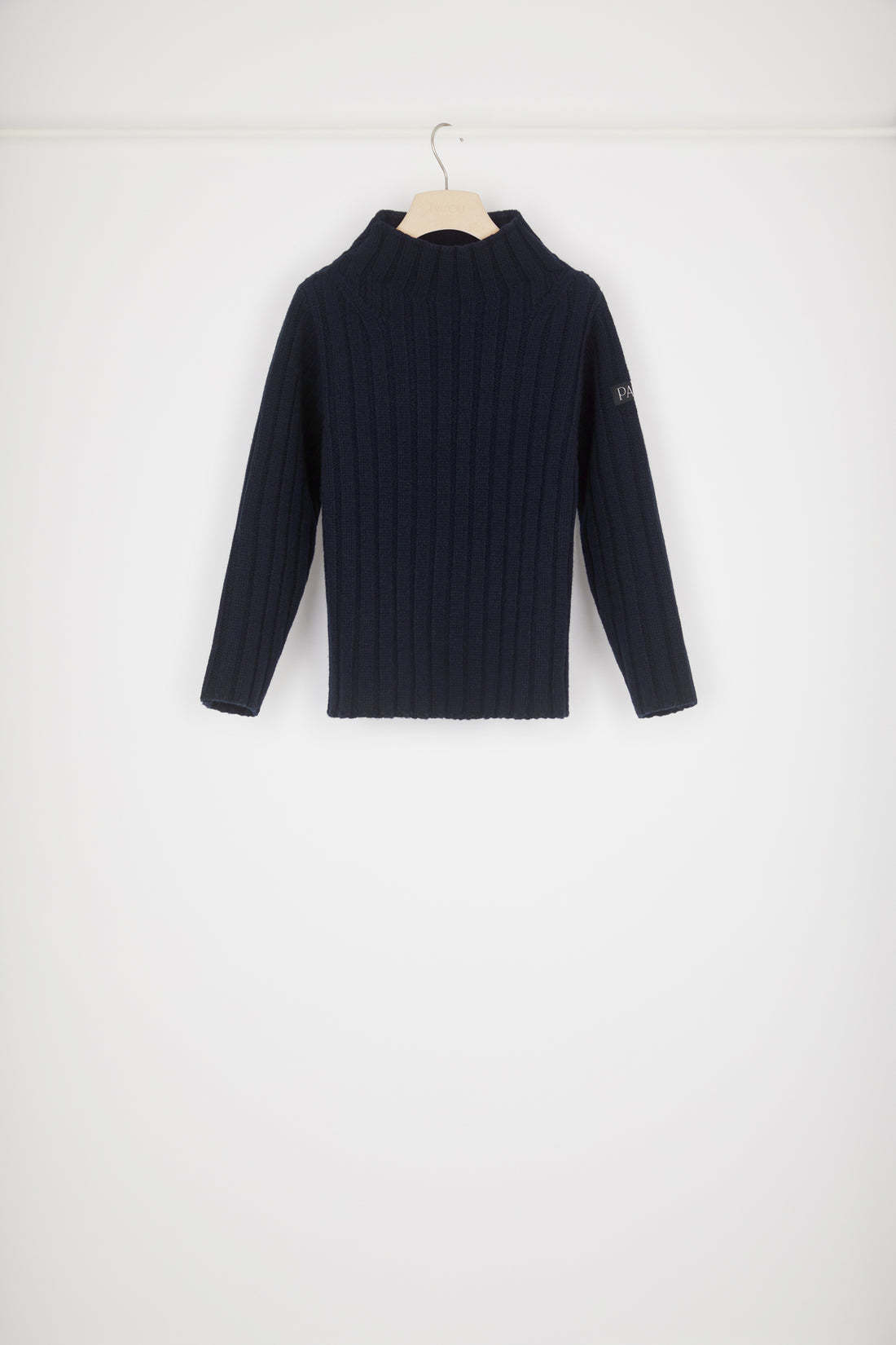 22AW 新品未着用 黒S PATOU パトゥジャンパー ロゴ 長袖ニット 売り値 ...