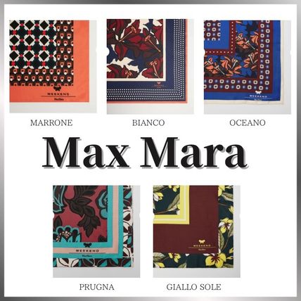 Weekend Max Mara ピュア シルク ツイル スカーフ - www.polkadotkenya.com
