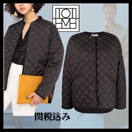 キルティング toteme x コート(レディース) ジャケット(レディース ...