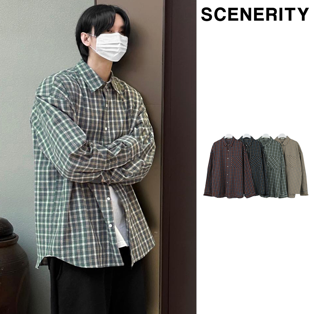【SCENERITY】Sto Check Shirt