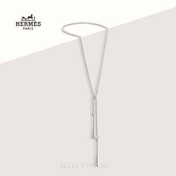 HERMES22AW♪ネックレス 《Clou de forge》