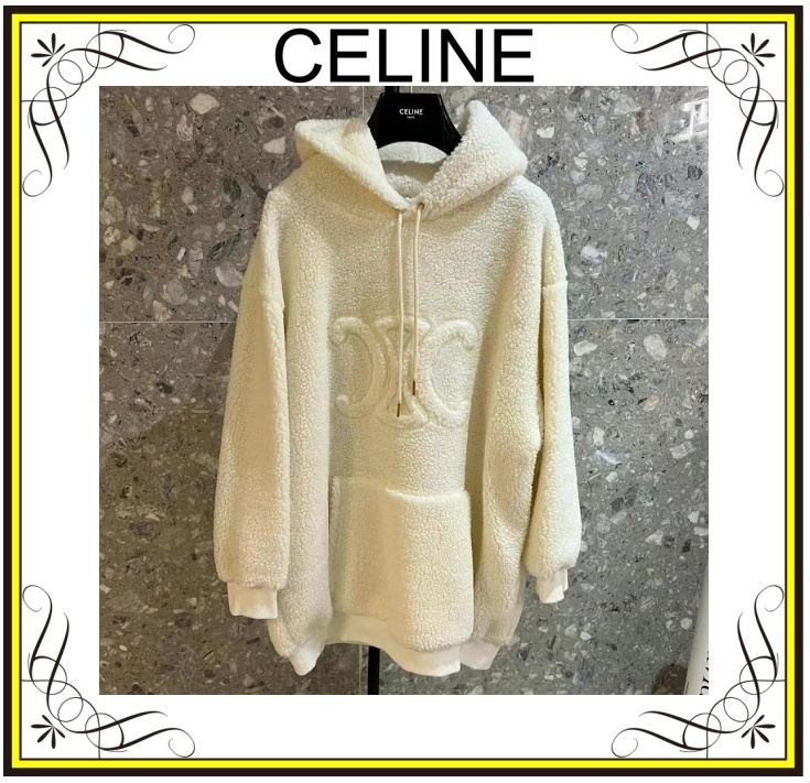 【CELINE】セリーヌ オーバーサイズ トリオンフ フーディー