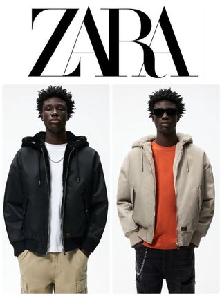 ZARA リバーシブル - 海外通販のBUYMA