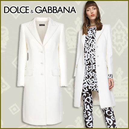 カシミヤ Dolce & Gabbana(ドルチェ&ガッバーナ) コート(レディース ...