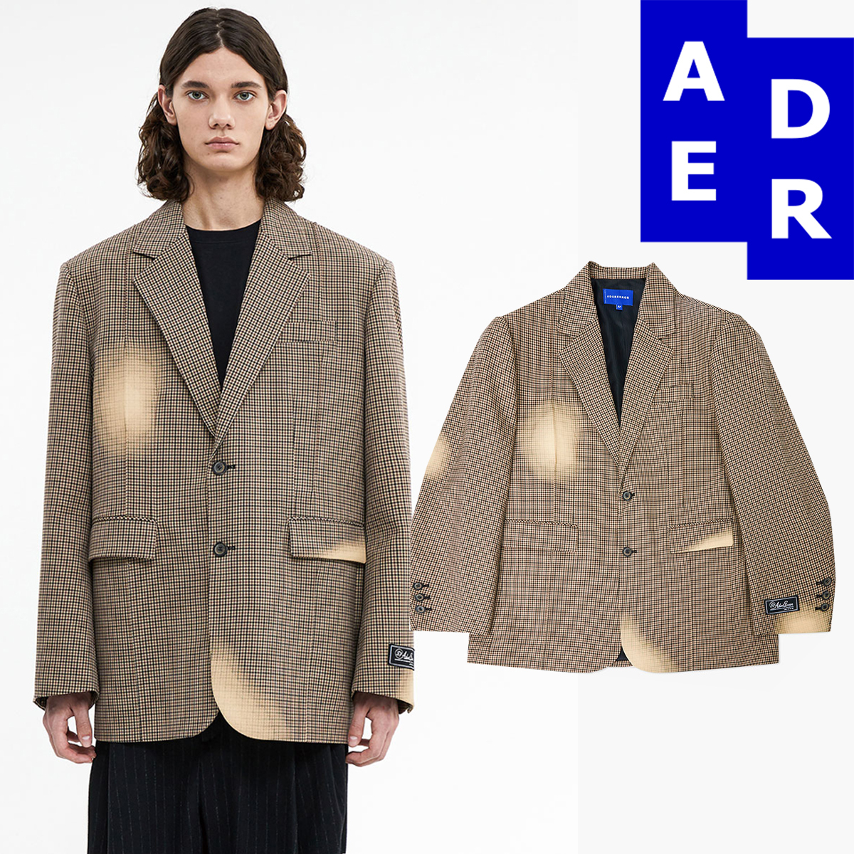 ADER ERROR 19FW トップス チェック アウター-