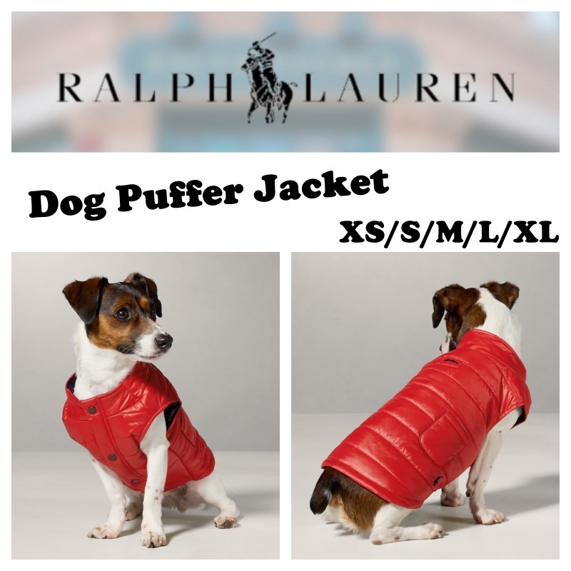 可愛い☆【RALPH LAUREN】ジャケット▼愛犬用▼暖かい フリース