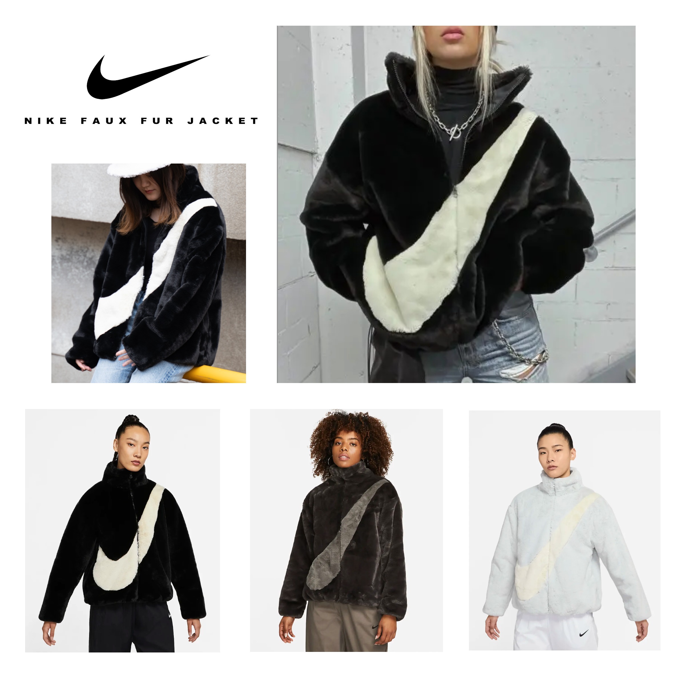 2022FW【ナイキ】男女問わず人気！ ファージャケット 3 Colors