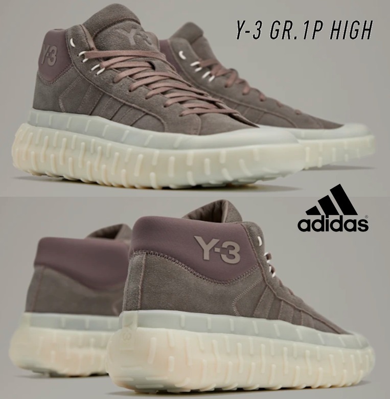 Y-3コラボ☆日本未入荷☆アディダス☆Y-3 GR.1P HIGH☆お早めに!