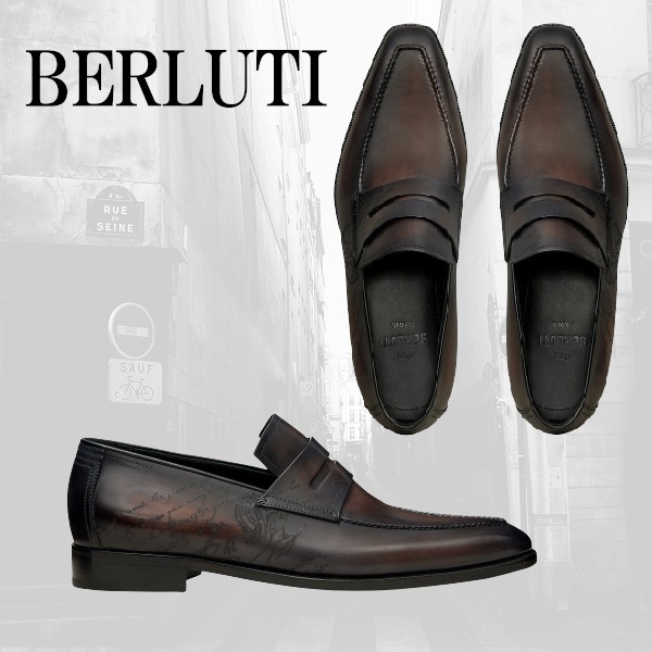 【BERLUTI】アンディ デムジュール ローファー 革靴