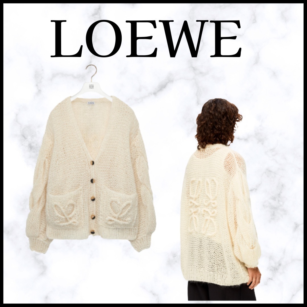 数量限定セール LOEWE モヘア モヘア LOEWE アナグラム ニット