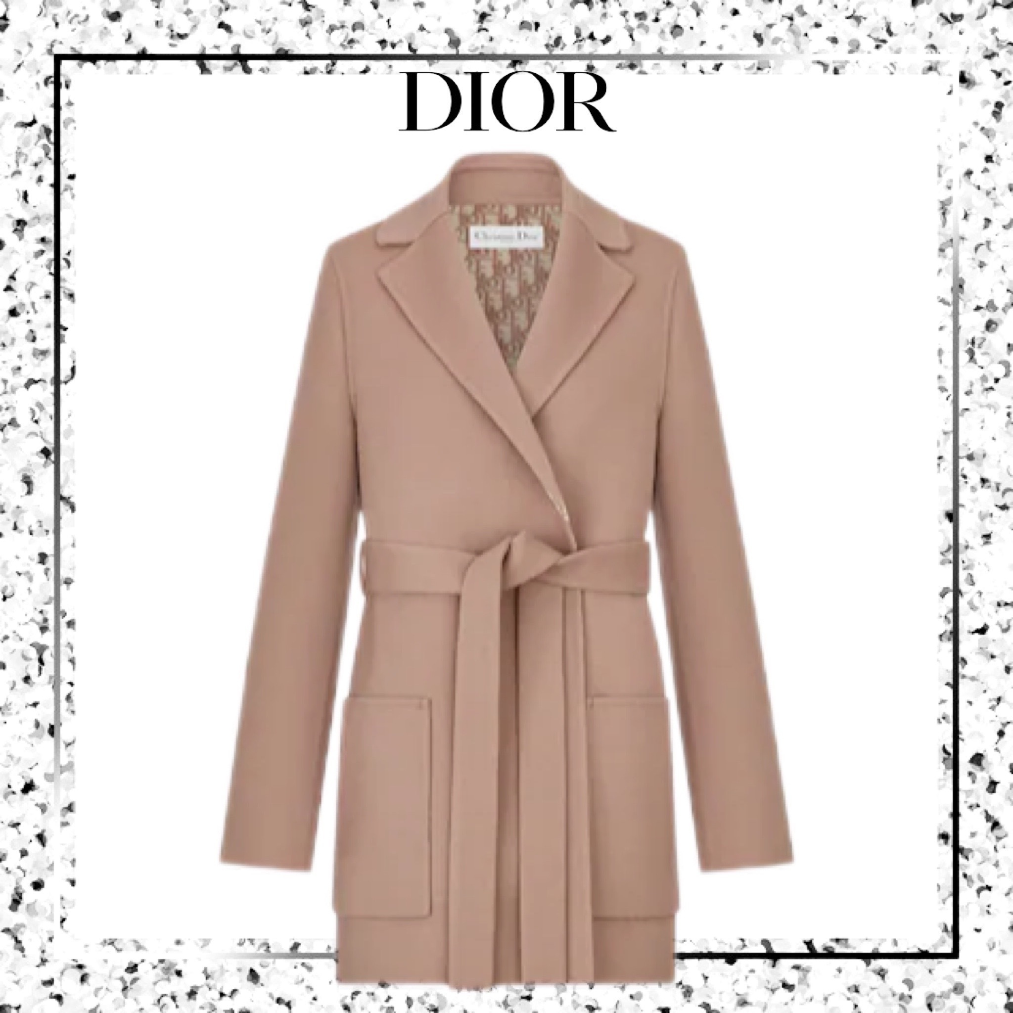 ブランドサイト Christian Dior BOUTIQUE フランス製 ガウン コート