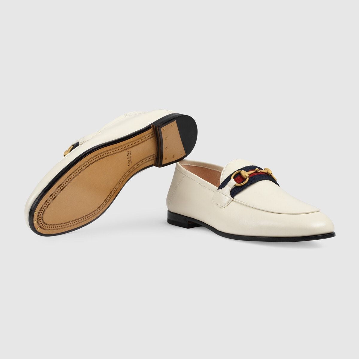 GUCCI】ウェブ付き ウィメンズ ローファー (GUCCI/ローファー