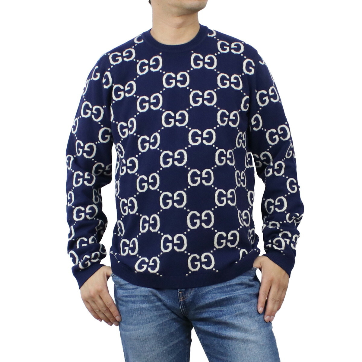 ☆新品未使用 タグ付☆グッチ☆ニット☆XL-