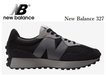 New Balance Sneakers Suede Street Style Plain Sneakers