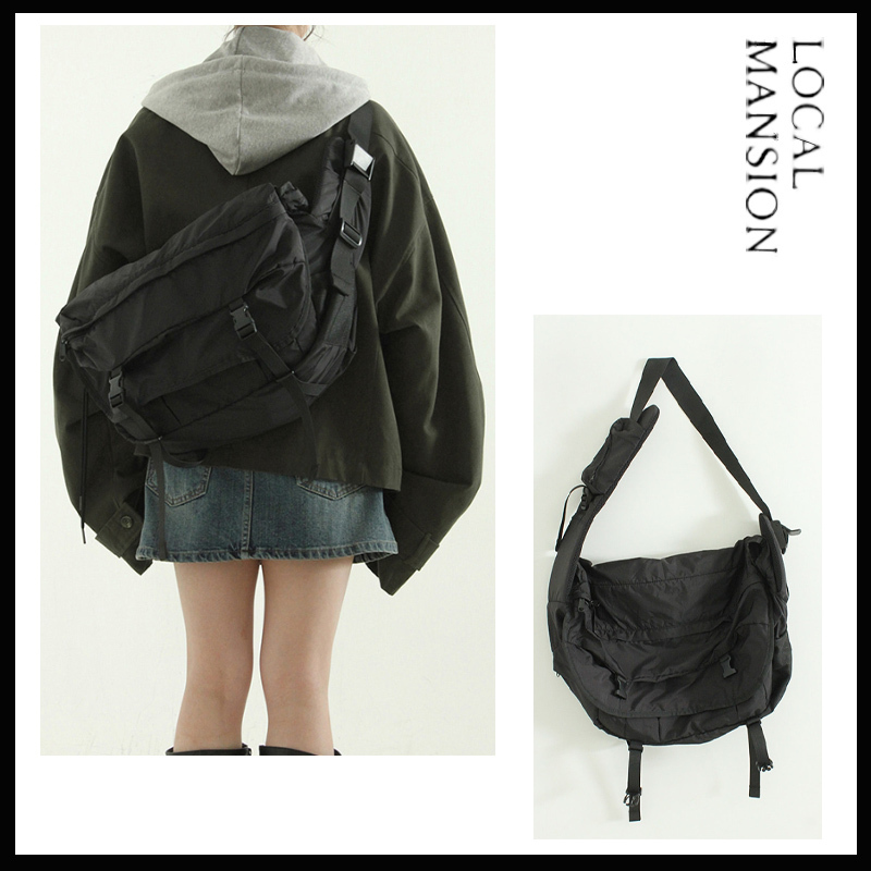 【LOCAL MANSION】★送料・関税込★multi pocket cross bag