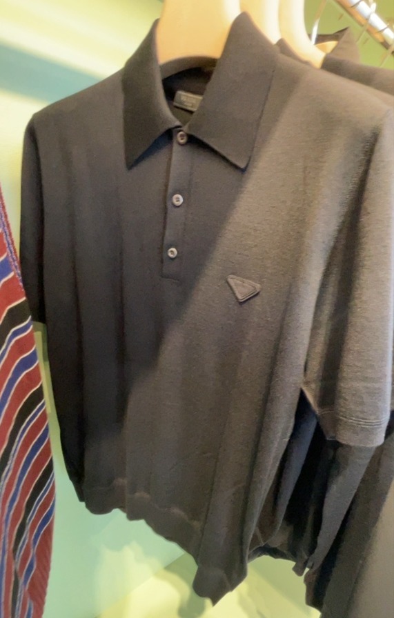 PRADA■【セール】国内発■メンズ シンプル ロゴポロシャツ