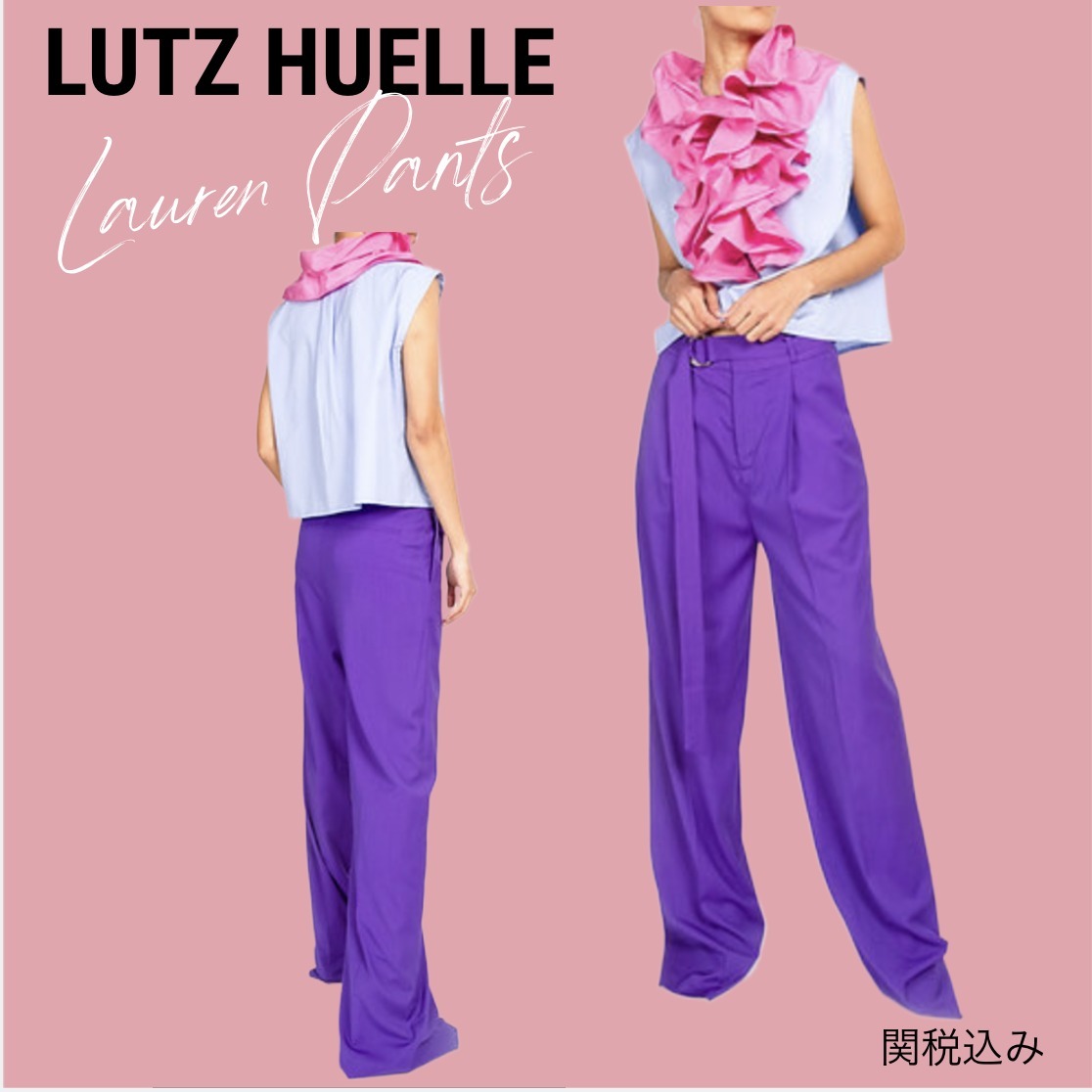 ランキング上位のプレゼント lutz LUTZ huelleトップス ピンク HUELLE