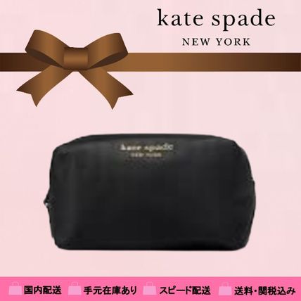 kate spade new york Pouches & Cosmetic Bags Nylon Plain Logo Pouches & Cosmetic Bags