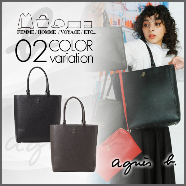 【agnes b.】アニエスベー NS02A−01 Iris トートバッグ