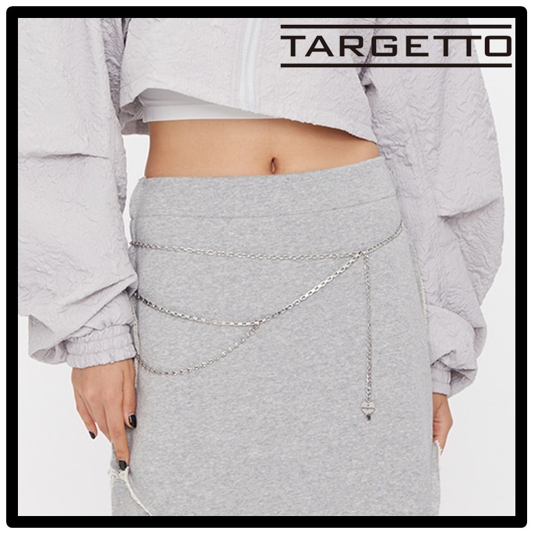 ★関税込★TARGETTO SEOUL★CHAIN LAYERED BELT★ベルト