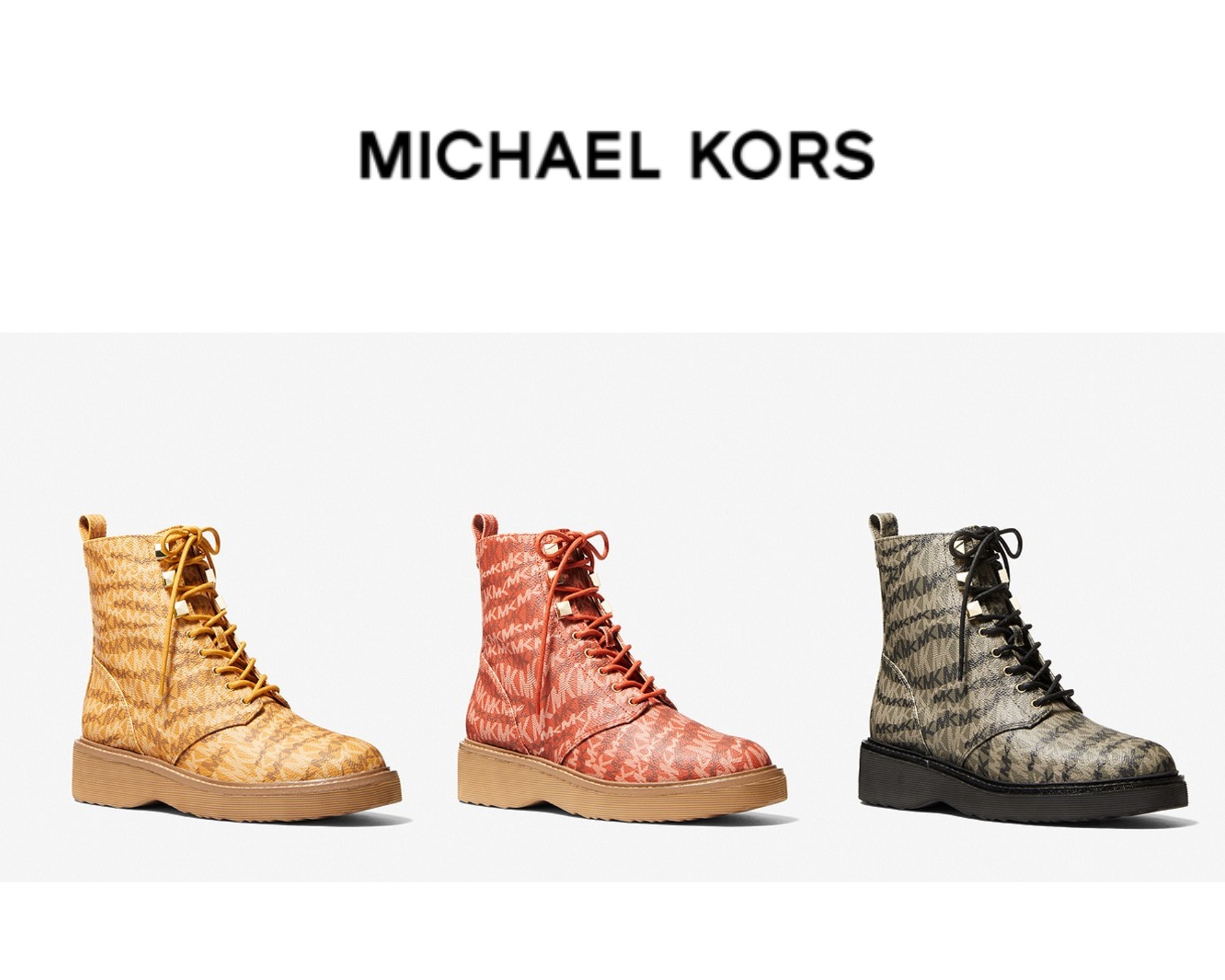 【MICHAEL KORS】新作★SALE★ Haskell コンバットブーツ