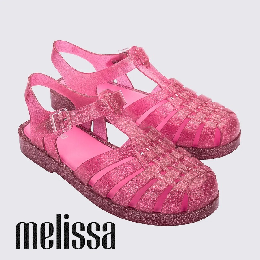 Melissa 追跡付/送料込 メリッサ ジェリーグリッターサンダル
