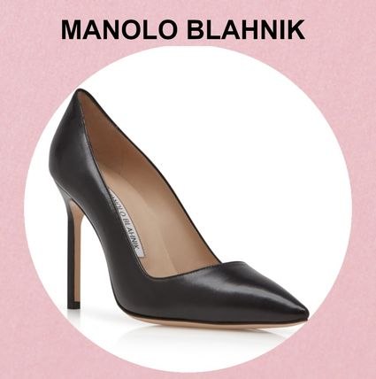 スエード Manolo Blahnik(マノロブラニク) パンプス(レディース ...