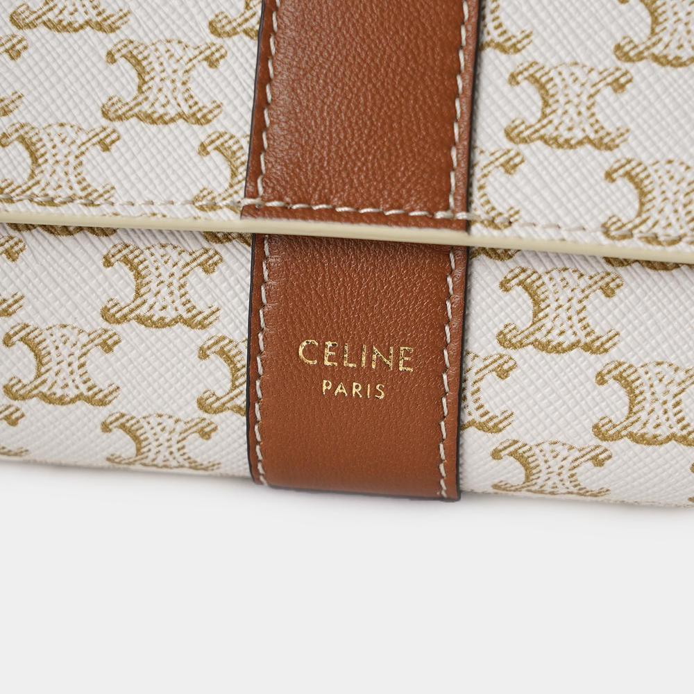 ◇すぐ届く◇【CELINE】スモール トリフォールドウォレット 財布