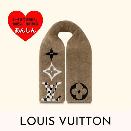 ファー,マフラー Louis Vuitton(ルイヴィトン) - 海外通販のBUYMA